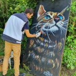 © Cat Street Art par cofee - Richardot