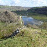 © Butte de St-Pierre-le-Chastel : vue sur le marais - mairie de St-Pierre-le-Chastel