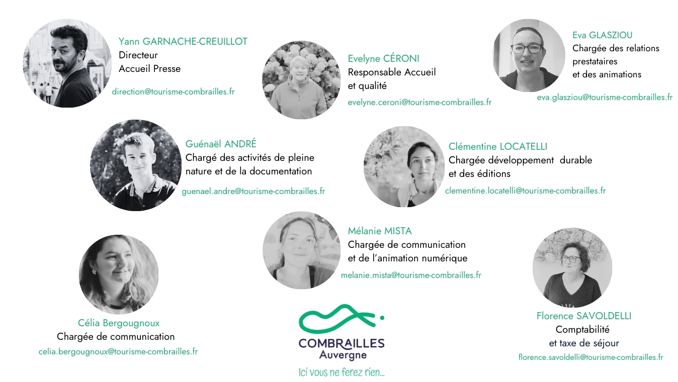 Equipe Combrailles Auvergne Tourisme