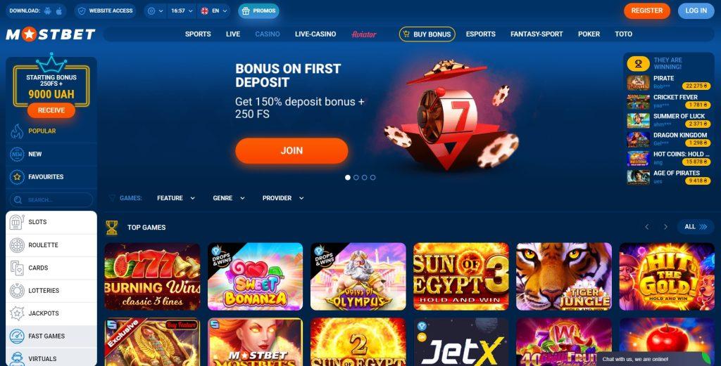 Chase Jackpots at Mostbet Casino 8