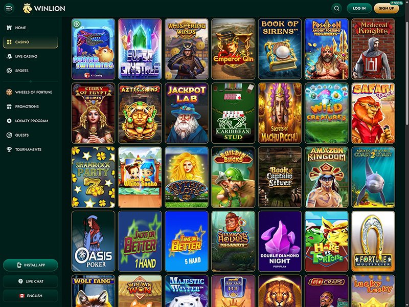 Explore the Exciting World of Win Lion TOP Casino Bonus
